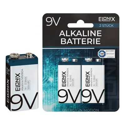 BATERIE Alkaline 9V, 2 v bal.