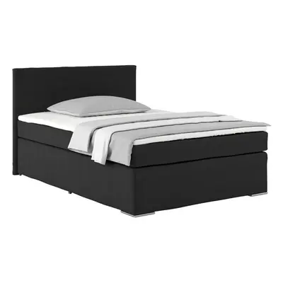 Postel Boxspring NERO PL: 140/200cm, černá