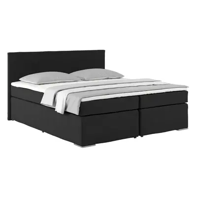 Postel Boxspring NERO PL: 180/200cm, černá