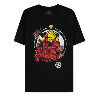 Tričko Deadpool - Family Portrait 2XL