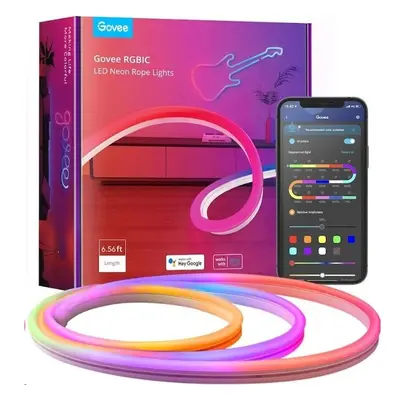 Govee Neon SMART ohebný LED pásek RGBIC, 2m