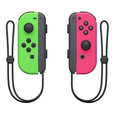 Nintendo Joy-Con Pair neonově zelený/neonově růžový