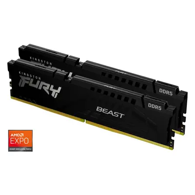 Kingston FURY Beast 32GB 5200MHz DDR5 CL36 DIMM (2x16GB) Black AMD EXPO