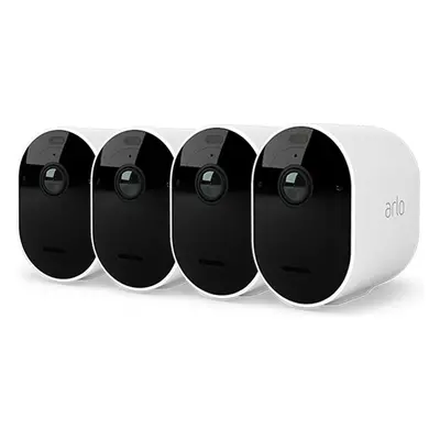 Arlo Pro 5 venkovní bezpečnostní kamera 4 Pack (Base station není součástí balení) bílá