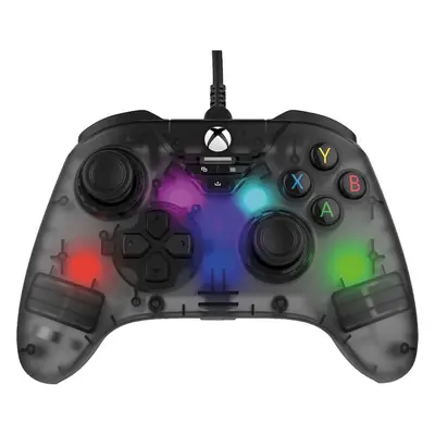 SnakeByte RGB X herní ovladač pro Xbox Series S/X, Xbox One, Windows šedý