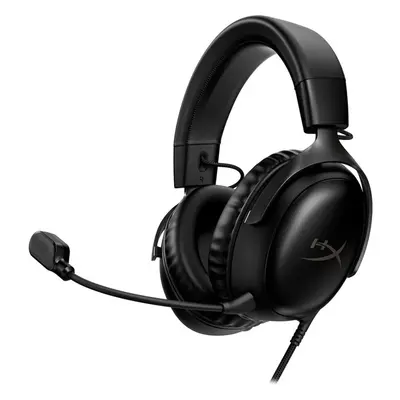 HyperX Cloud III herní headset černý