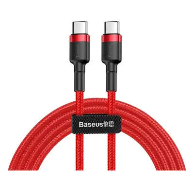 Baseus Cafule kabel USB-C PD 2.0 60W (20V/3A) 2m červený