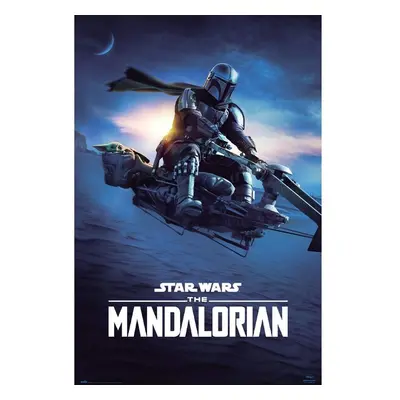 Plakát Star Wars: The Mandalorian - Speeder Bike 2 (153)