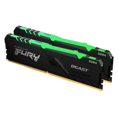 Kingston FURY Beast 16GB 3600MHz DDR4 CL17 DIMM (2x8GB) RGB