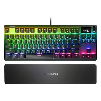 SteelSeries Apex 7 TKL Red herní klávesnice (US) černá