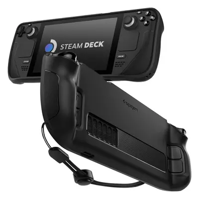 Spigen Rugged Armor ochranný kryt pro Steam Deck černý