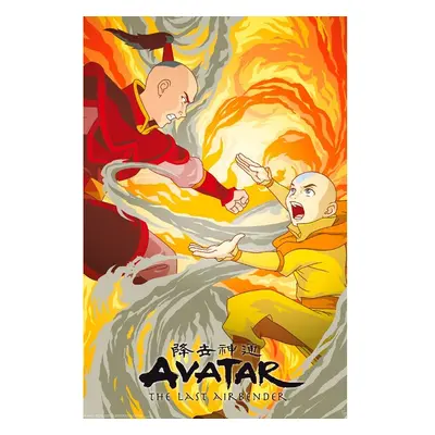 Plakát Avatar - Aang vs Zuko (108)