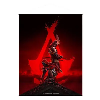 Plátěný plakát Assassin's Creed Shadows – Keyart 100 x 77 cm