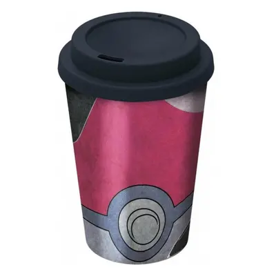 Hrnek cestovní Pokémon - Pokéball 390 ml