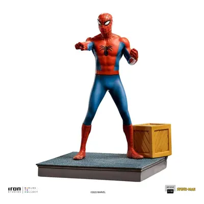 Soška Iron Studios Marvel: Animated Series 60s - Spider-Man Art Scale 1/10