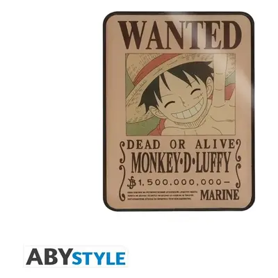 Magnetka One Piece - Wanted Luffy