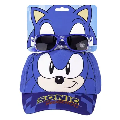 Letní sada (kšiltovka a brýle) Sonic