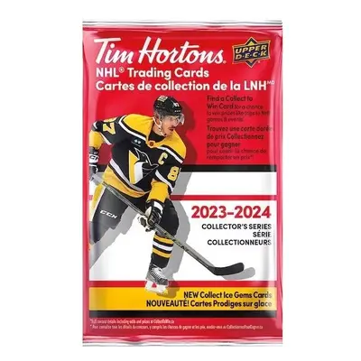 Hokejové karty 2023-24 Upper Deck Tim Hortons Hockey Hobby Balíček