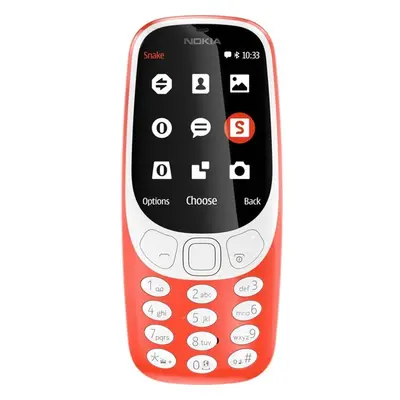 Nokia 3310 Dual SIM červená