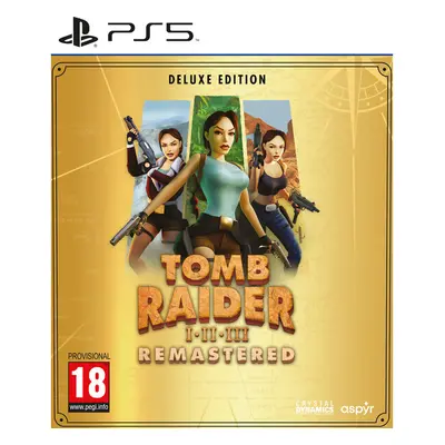 Tomb Raider I-III Remastered Starring Lara Croft: Deluxe Edition (PS5)