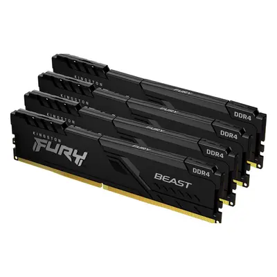 Kingston FURY Beast 32GB 3200MHz DDR4 CL16 DIMM (4x8GB) Black