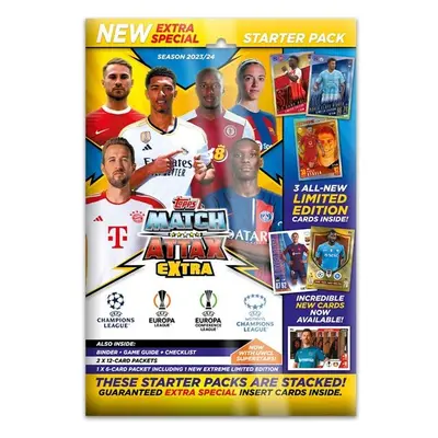 Fotbalové karty Topps Match Attax Extra 23/24 - Starter Pack