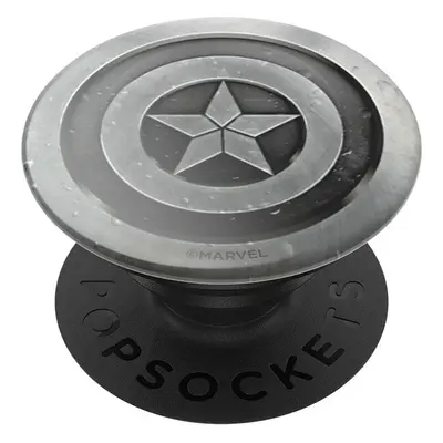 PopSockets PopGrip - Captain America Monochrome