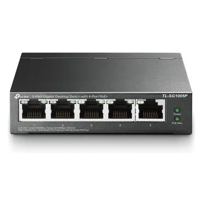 TP-Link TL-SG1005P-PD gigabitový switch