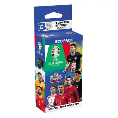 Fotbalové karty Topps EURO 2024 Eco Pack