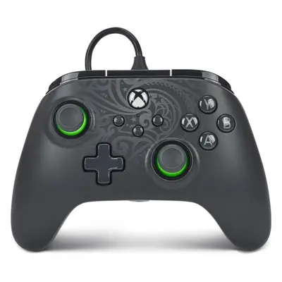 PowerA Advantage drátový herní ovladač Green Hint (Xbox Series X|S)