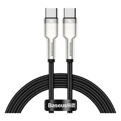 Baseus Cafule Series kabel USB-C/USB-C 100W 1m černý