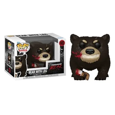 Funko POP! #1452 Movies: Cocaine Bear- Bear w/Leg (BD)