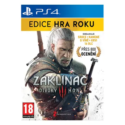 Zaklínač 3: Divoký Hon - Edice Hra roku (PS4)