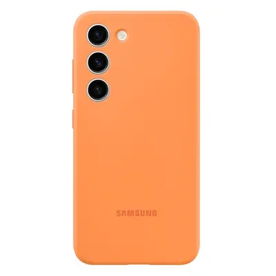 Samsung Silicone Case Galaxy S23 orange