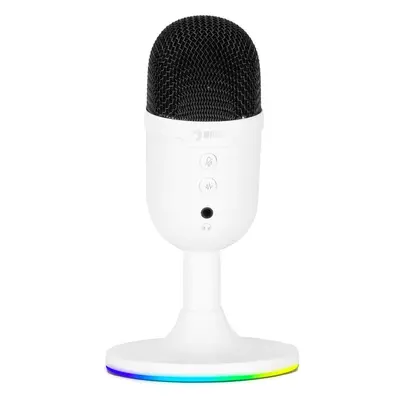 Marvo MIC-06 RGB streamovací mikrofon bílý