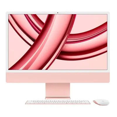 Apple iMac M3 (2023) 10GPU/8GB/256GB růžový