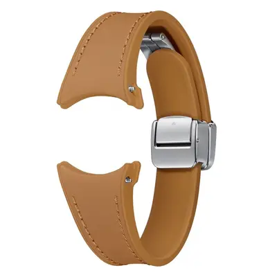 Samsung D-Buckle hybridní řemínek z eko kůže Camel