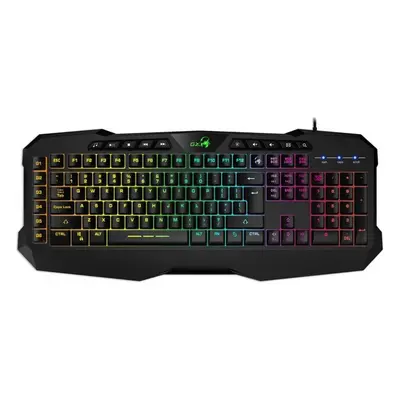 Genius GX GAMING Scorpion K11 Pro RGB herní drátová klávesnice černá CZ/SK