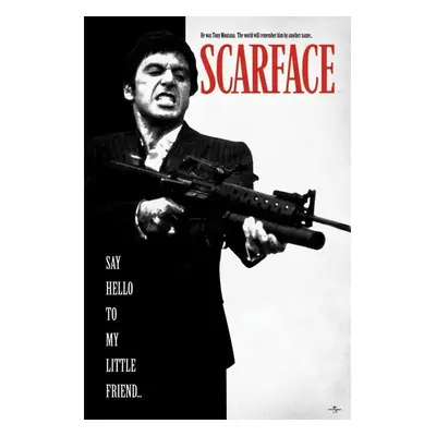 Plakát Scarface - Say Hello To My Little Friend (17)