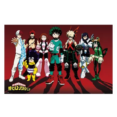 Plakát My Hero Academia - Line Up (78)