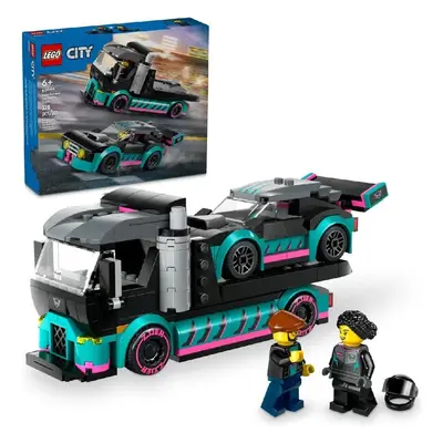 LEGO® City 60406 Kamión se závodním autem