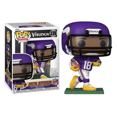 Funko POP! #239 Football: NFL - Justin Jefferson (Minnesota Vikings)