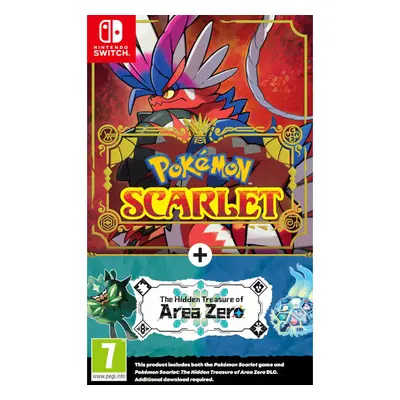 Pokémon Scarlet + Area Zero DLC (Switch)