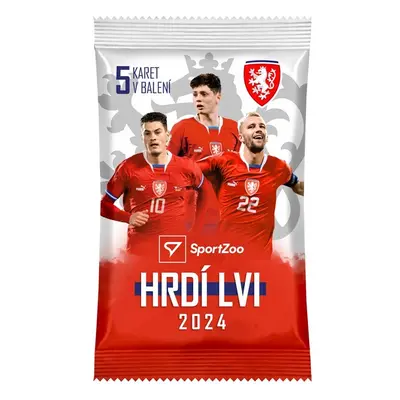 Fotbalové karty SportZoo Hobby balíček Hrdí Lvi 2024