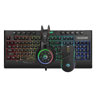 Marvo CM305 RGB sada klávesnice s herní myší a sluchátky (US)