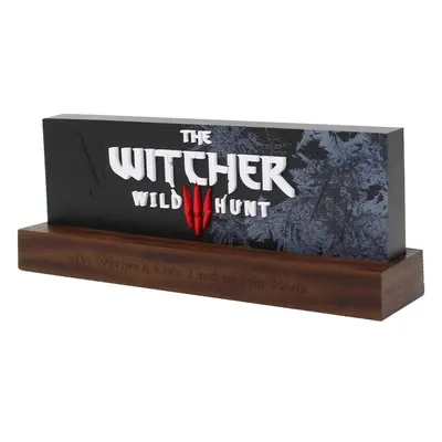 Světlo LED The Witcher - Wild Hunt Logo 22 cm USB