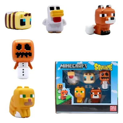 Set figurek Mini Squishme - Minecraft