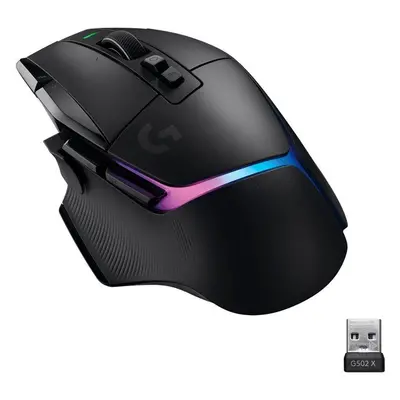 Logitech G502 X PLUS herní myš černá