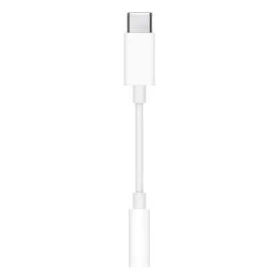 Apple USB-C - 3,5mm jack adaptér bílý