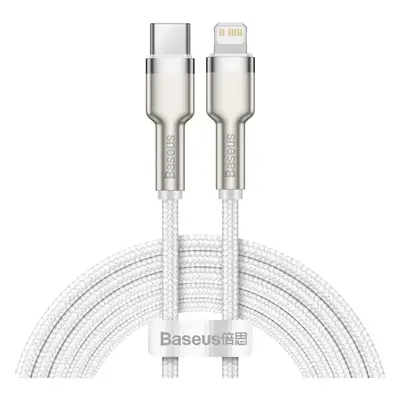 Baseus Cafule Series kabel USB-C/Lightning (PD) 20W 2m bílý